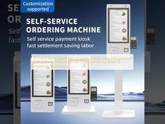 Écran tactile Windows AIO sur pied de 21,5 pouces avec imprimante thermique et lecteur de codes-barres intégrés pour les commerces de détail et l'hôtellerie