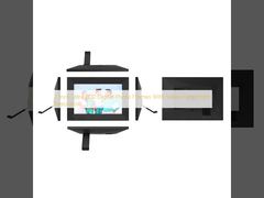 Cadres photo numériques ultra LCD de 7 pouces avec boucle vidéo haute résolution