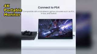 Moniteur portable 4K 17,3 pouces pour les jeux et le travail