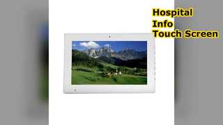 La signalisation à écran tactile de l'hôpital améliore les soins aux patients