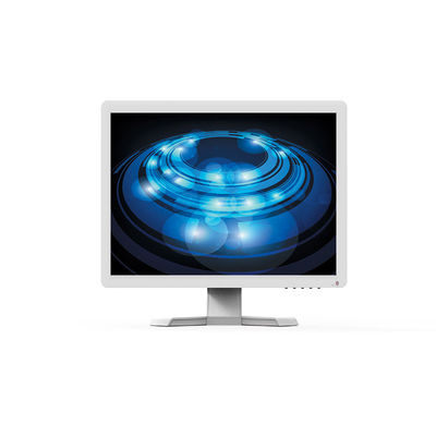 Moniteur LCD médical de 15 pouces blanc haute définition monté sur mur