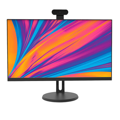 24 pouces tout en un moniteur d'ordinateur bureau Aio bureau PC commercial et à domicile Base de levage sans cadre