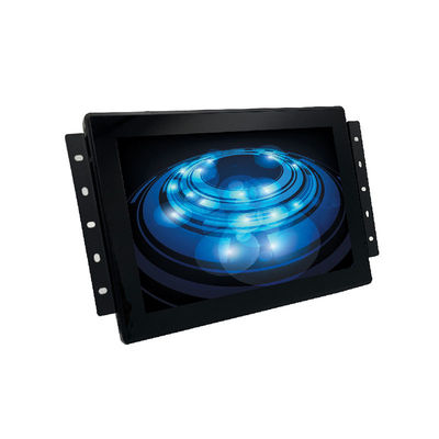 Moniteur LED personnalisé de 10,1 pouces Écran tactile capacitif 1280x800 Résolution 300NITS Luminosité Noir