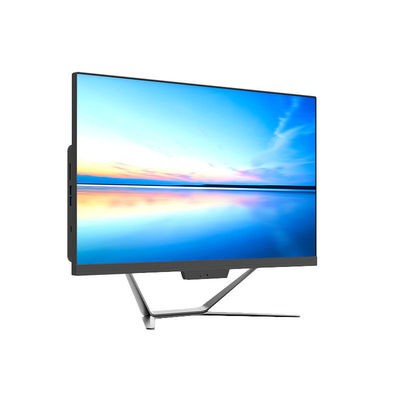 Moniteur LED personnalisé Windows Noir 21,5 pouces tout en un ordinateur de bureau tout en un PC