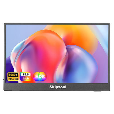 Moniteur portable de 15,6 pouces 1920 * 1080P Moniteur d'écran de jeu avec ordinateur portable Ps4/5