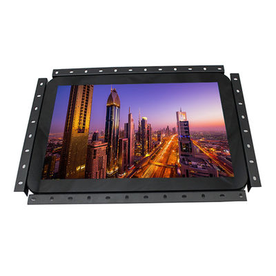 12.1 pouces Moniteur LCD industriel Moniteur tactile PC capacitif avec Vesa monté en coque métallique
