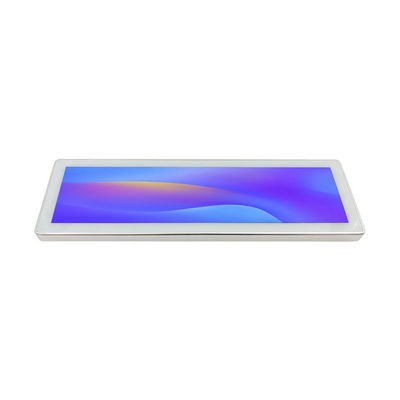 8Écran publicitaire de 8 pouces Lecteur d'aluminium Moniteur d'affichage numérique Affichage LCD à barre étirée